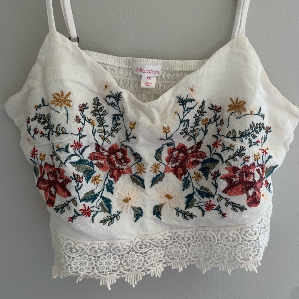 Floral Crop Top